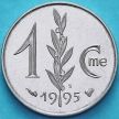 Монета Монако 1 сантим 1995 год. BU