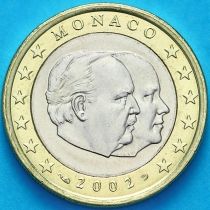 Монако 1 евро 2002 год. Тип 1