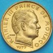 Монета Монако 5 сантим 1977 год.