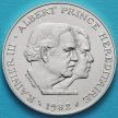 Монета Монако 100 франков 1982 год. Принц Альберт. Серебро.  BU