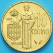 Монета Монако 10 сантим 1975 год