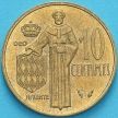 Монета Монако 10 сантим 1976 год