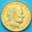 Монета Монако 10 сантим 1979 год