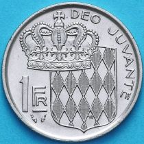 Монако 1 франк 1979 год. Ренье III.