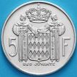Монета Монако 5 франков 1966 год. Серебро.