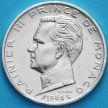 Монета Монако 5 франков 1966 год. Серебро.