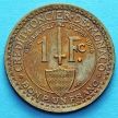 Монета Монако 1 франк 1924 год. Геракл с луком.№2