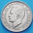 Монета Монако 100 франков 1950 год. 