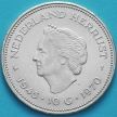 Монета Нидерланды 10 гульденов 1970 год. 25 лет Освобождения. Серебро. №2