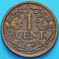 Нидерланды 1 цент 1921 год.