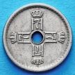 Монета Норвегия 25 эре 1939 год.
