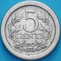 Нидерланды 5 центов 1909 год.
