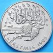 Монета Нидерландов 5 экю 1995 год. Рождество