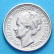 Монета Нидерландов 10 центов 1938. Серебро