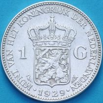 Нидерланды 1 гульден 1929 год. №2