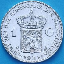 Нидерланды 1 гульден 1931 год. №2
