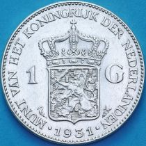 Нидерланды 1 гульден 1931 год.
