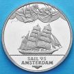 Монета Нидерландов 2 экю 1995 год. Парусник «Sagres»