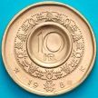 Монета Норвегия 10 крон 1986 год. Король Олав V