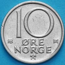 Норвегия 10 эре 1977 год.
