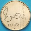 Монета Норвегия 10 крон 2008 год. Генрик Вергеланн