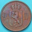 Монета Норвегия 5 эре 1896 год.