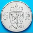 Монета Норвегия  5 крон 1968 год