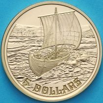 Канада 5 долларов 1999 год. Винланд. Пруф