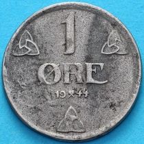 Норвегия 1 эре 1944 год.