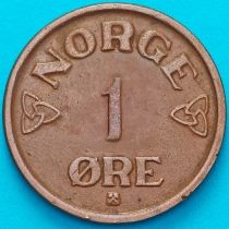 Норвегия 1 эре 1955 год.