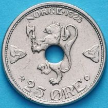 Норвегия 25 эре 1923 год. №2