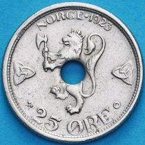 Норвегия 25 эре 1923 год.