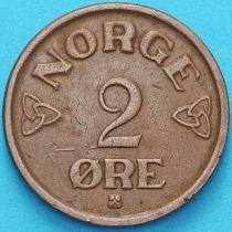 Норвегия 2 эре 1957 год.