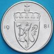 Монета Норвегия 50 эре 1981 год.