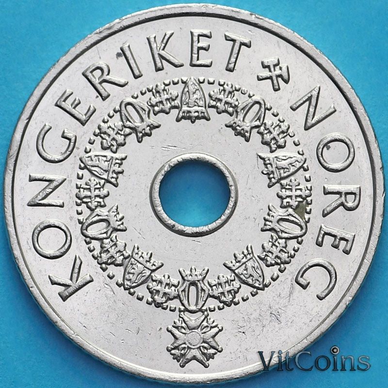 Монета Норвегия 5 крон 2007 год. Монета Норвегия 5 крон 2007 год.