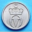 Монета Норвегии 10 эре 1960-1973 год. Пчела.