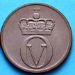Монета Норвегии 2 эре 1972 год. Глухарь