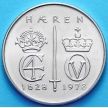 Монета Норвегии 5 Крон 1978 год. Норвежской Армии 350 лет