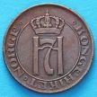 Монета Норвегия 2 эре 1922-1952 год.