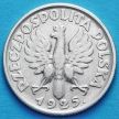 Монета Польши 1 злотый 1925 г. Серебро