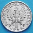 Монета Польши 2 злотых 1925 год. Серебро.