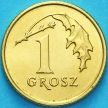 Монета Польша 1 грош 2018 год.