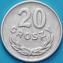 Польша 20 грошей 1949 год. Алюминий