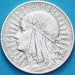 Серебряная монета Польши 5 злотых 1932 г. Ядвига