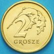 Монета Польша 2 гроша 2018 год.
