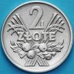 Монета Польша 2 злотых 1973 год.