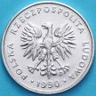 Монета Польша 5 злотых 1990 год.