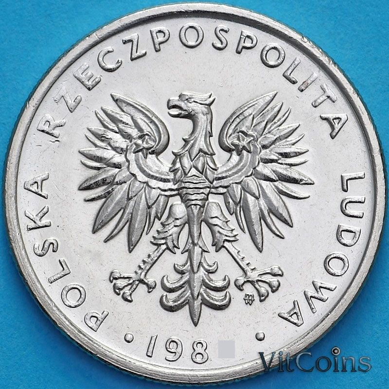 Монета Польша 10 злотых 1985 год. Монета Польша 10 злотых 1985 год.