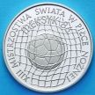 Монета Польши 500 злотых 1986 год. Чемпионат мира по футболу-86. Серебро