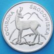Монета Польши 100 злотых 1979 год. Серна. Серебро